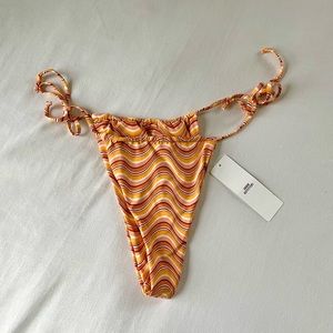 Orange Bikini Bottoms